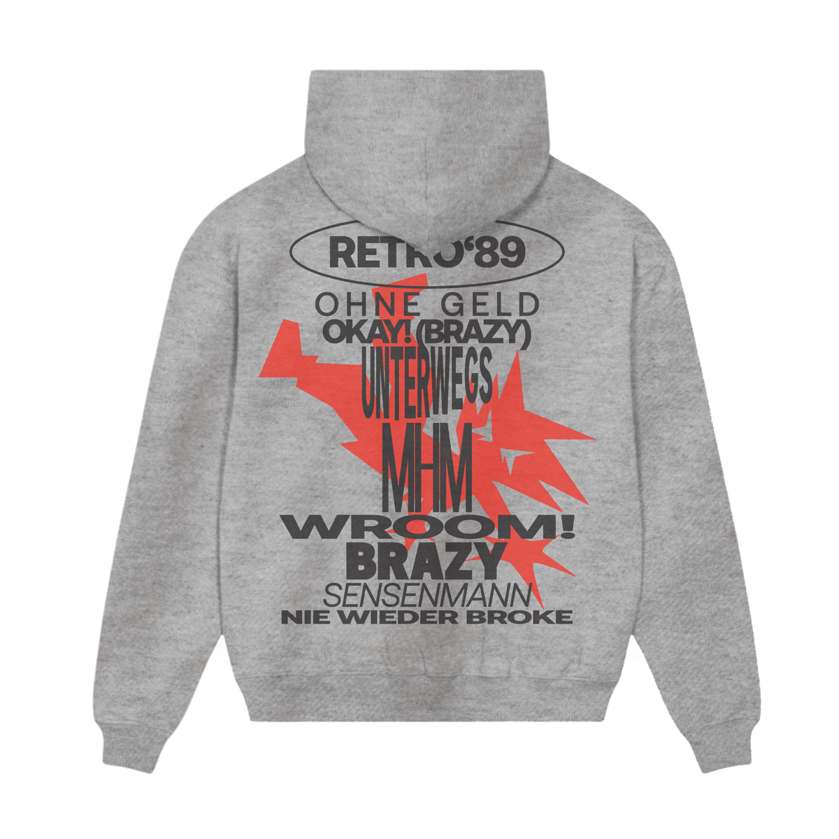 Retro BRAZY-Hoodie