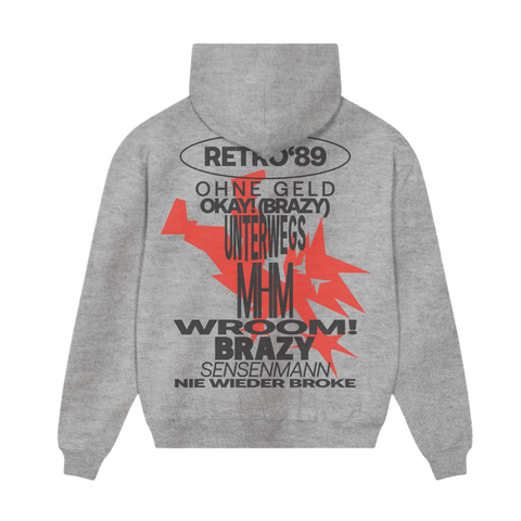 Retro BRAZY-Hoodie