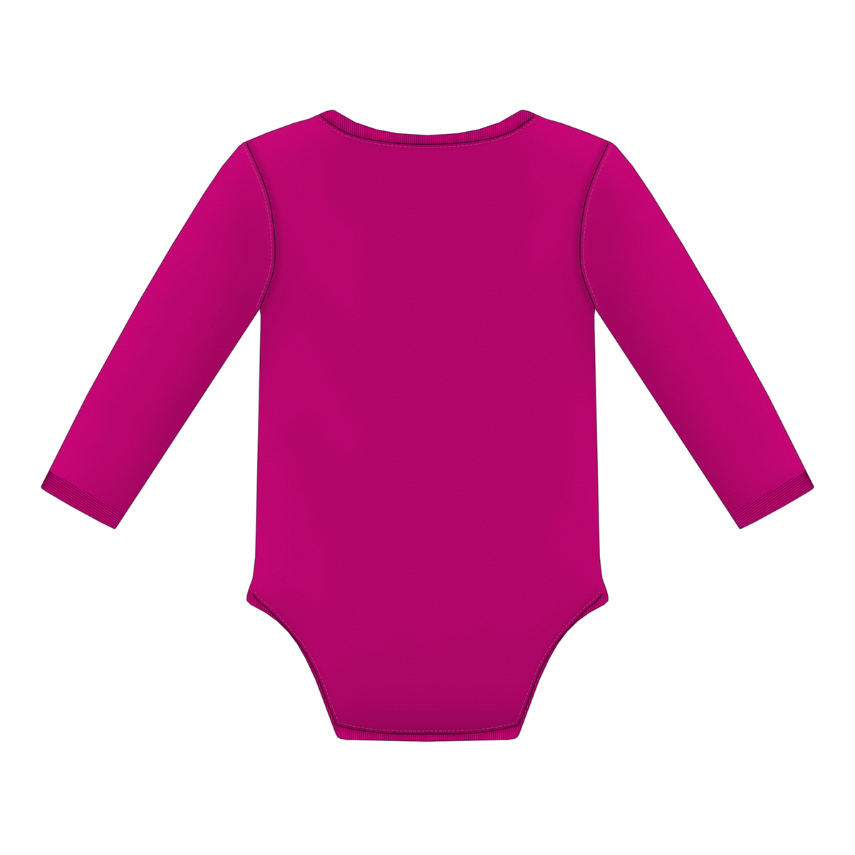 Baby Body in Fuchsia, Rückseite