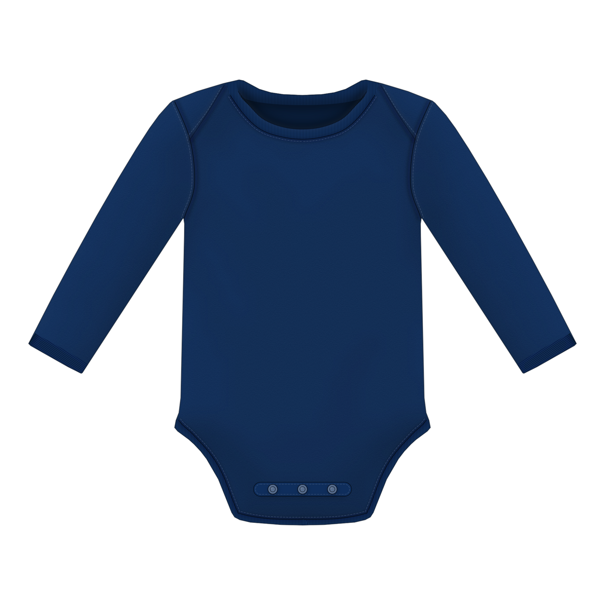 Baby Body in Navy, Vorderseite