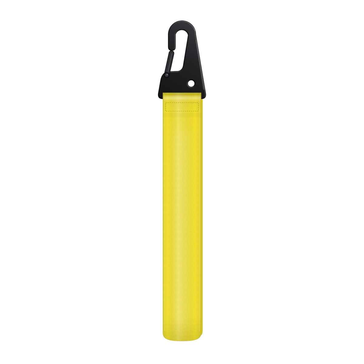 Key Clip in Gelb, Rückseite