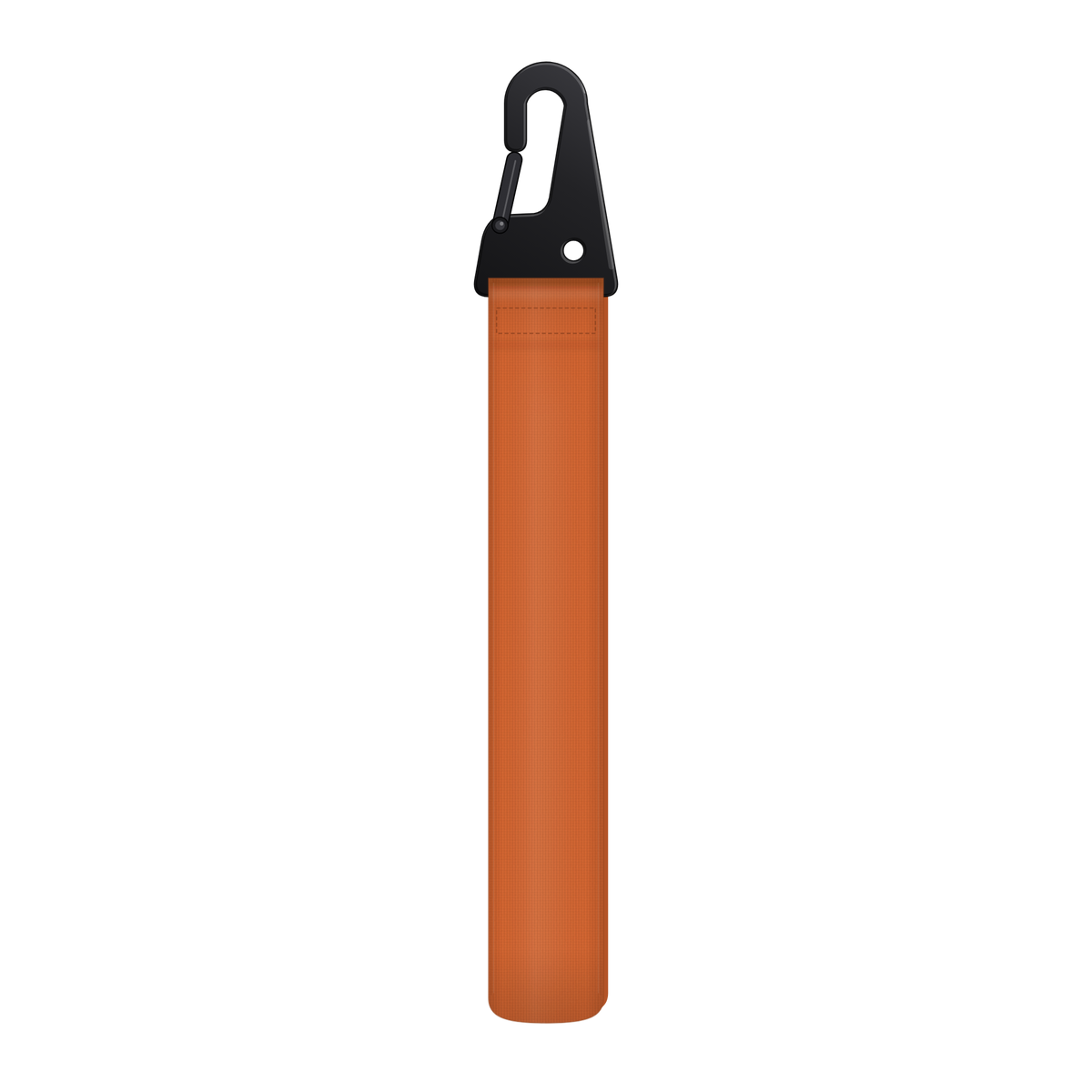 Key Clip in Orange, Rückseite