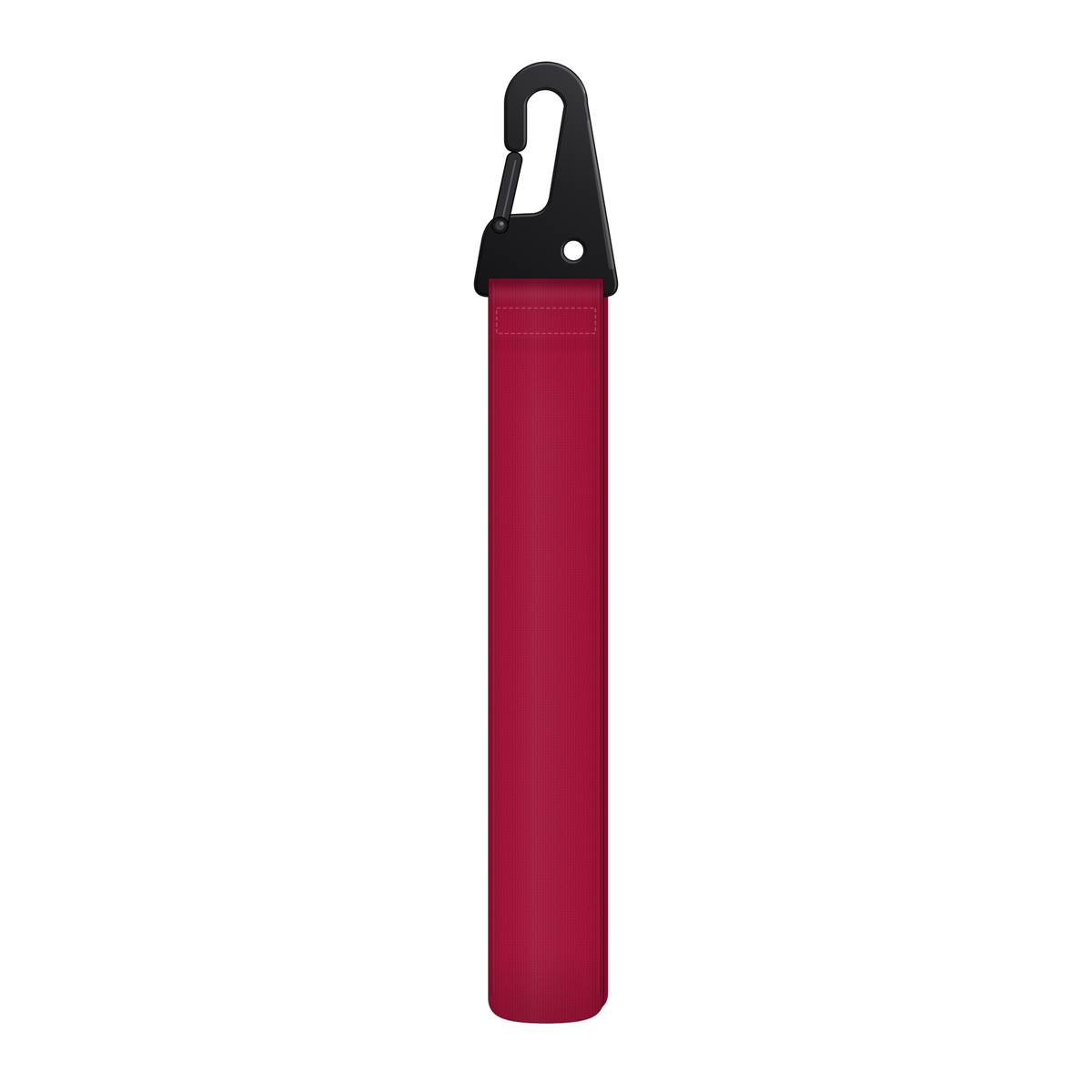 Key Clip in Rot, Rückseite