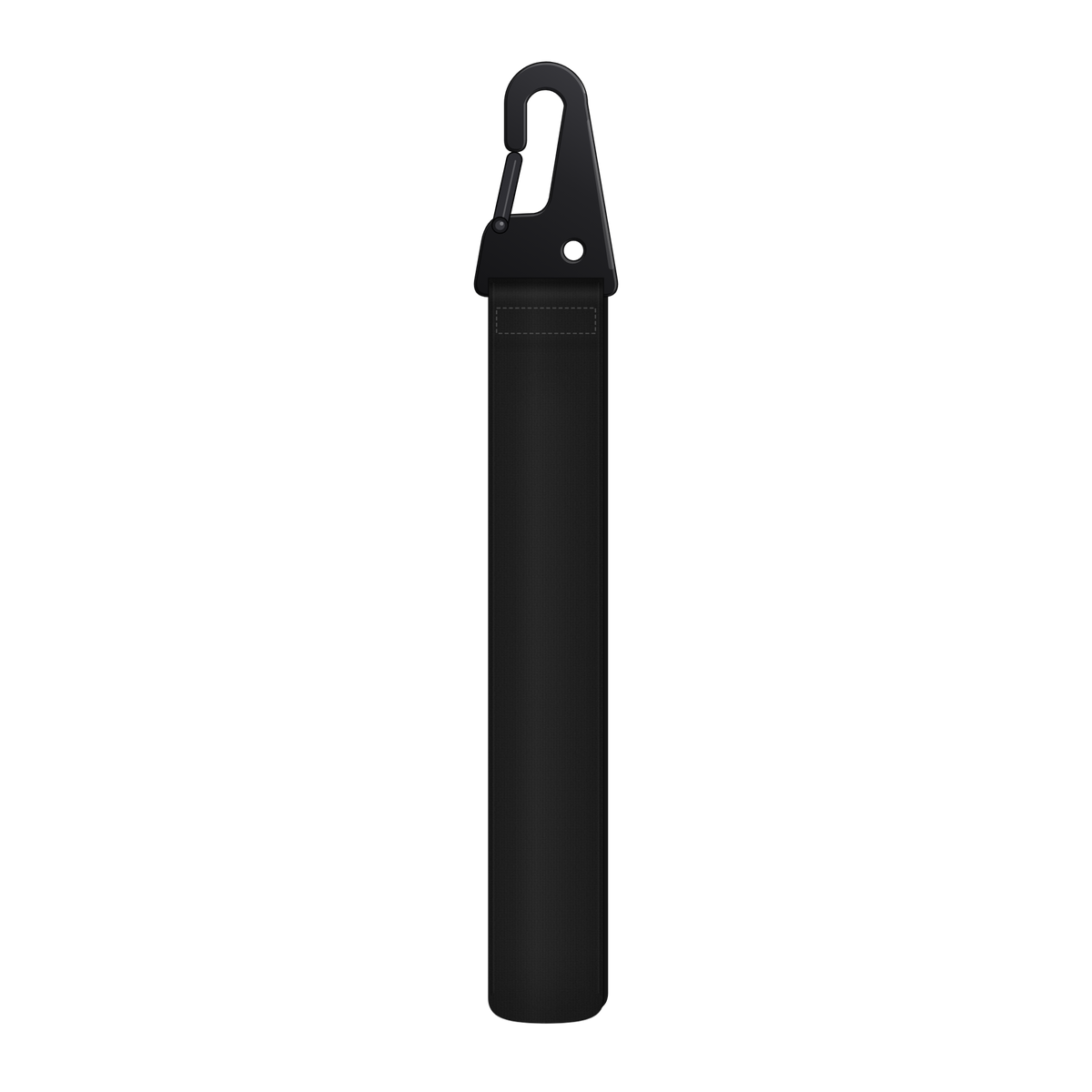 Key Clip in Schwarz, Rückseite