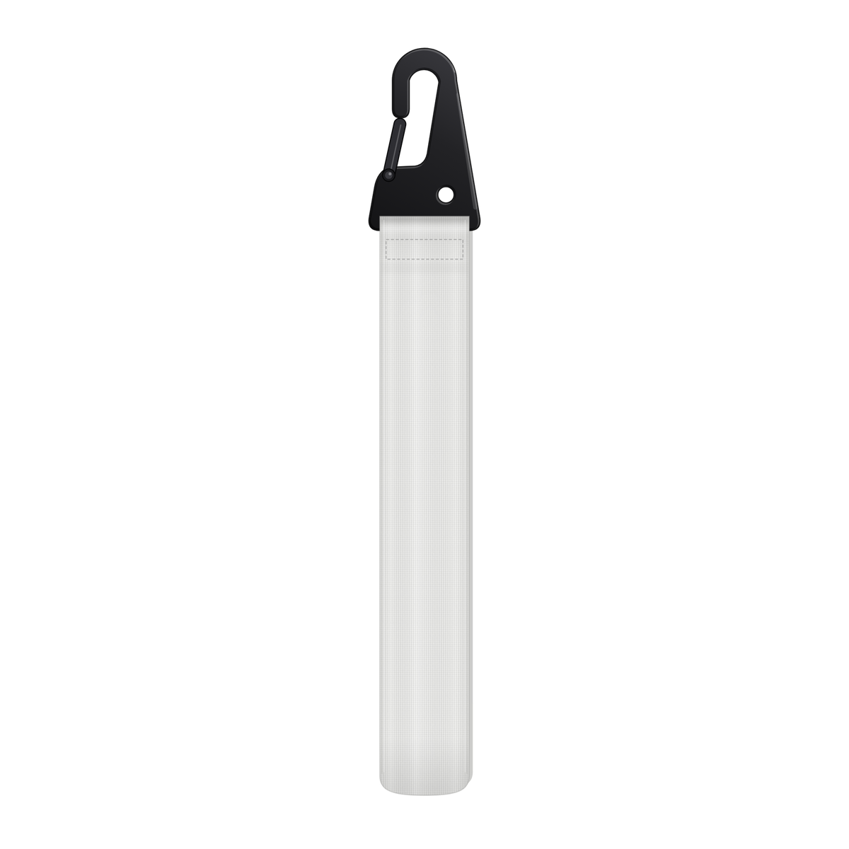 Key Clip in Weiß, Rückseite