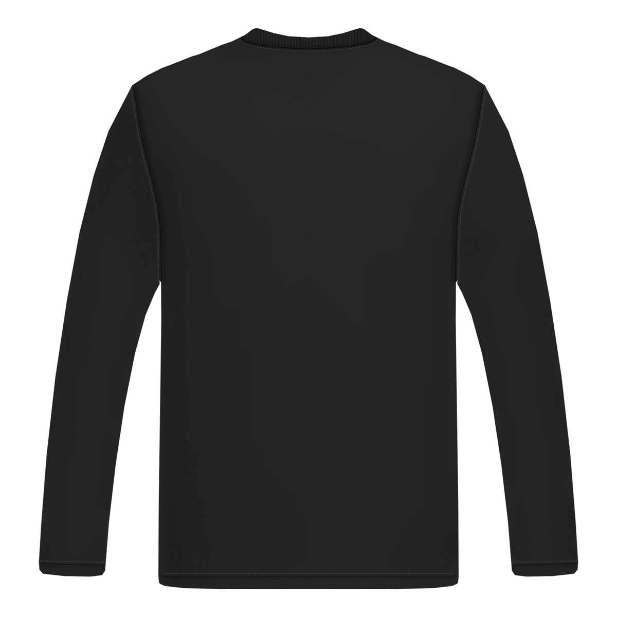 Long Sleeve in Schwarz, Rückseite