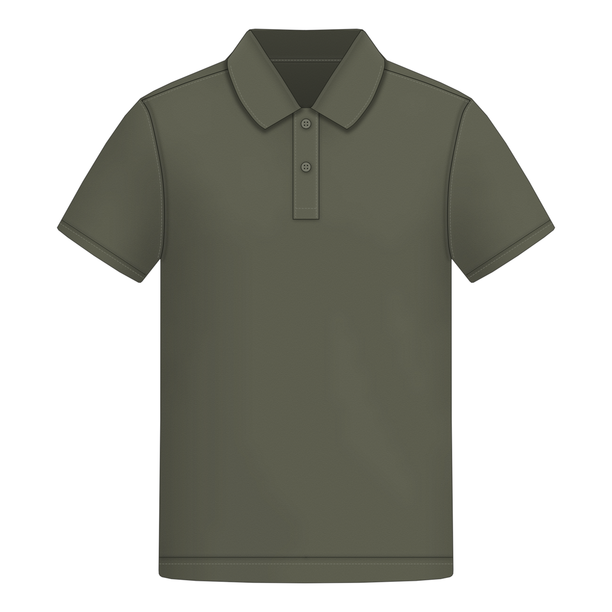 Lady Polo in Camo Green, Vorderseite