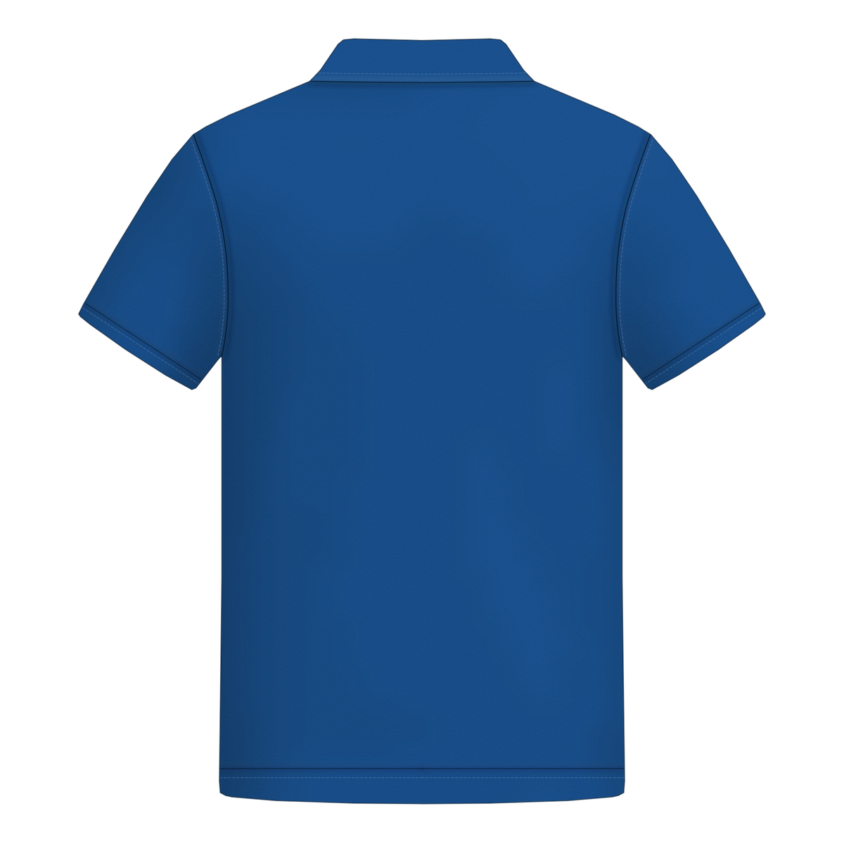 Lady Polo in Royal Blue, Rückseite