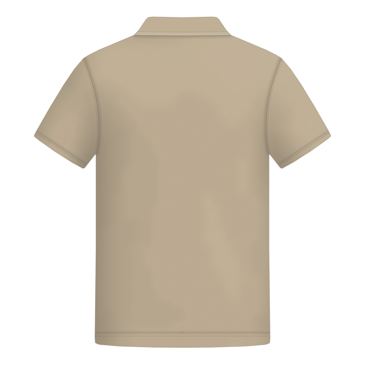 Male Polo in Mastic, Rückseite