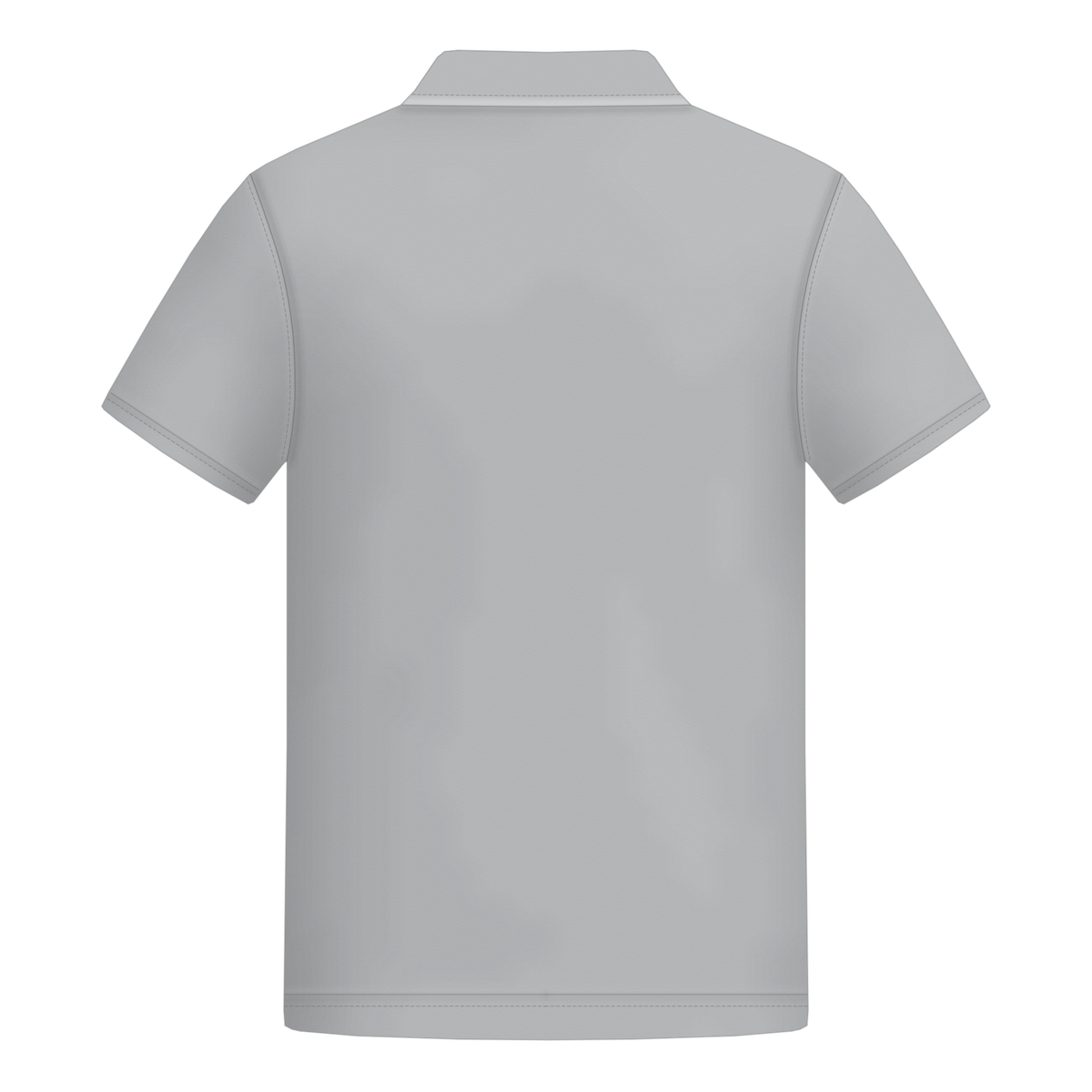 Male Polo in Pacific Grey, Rückseite