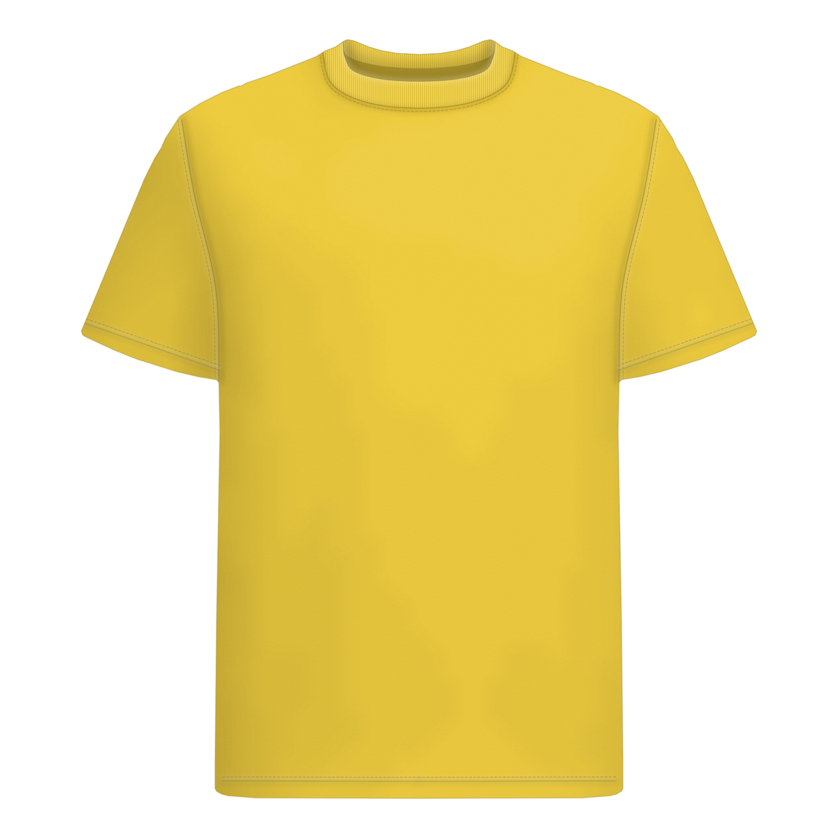 Authentic Shirt in Gelb, Vorderseite