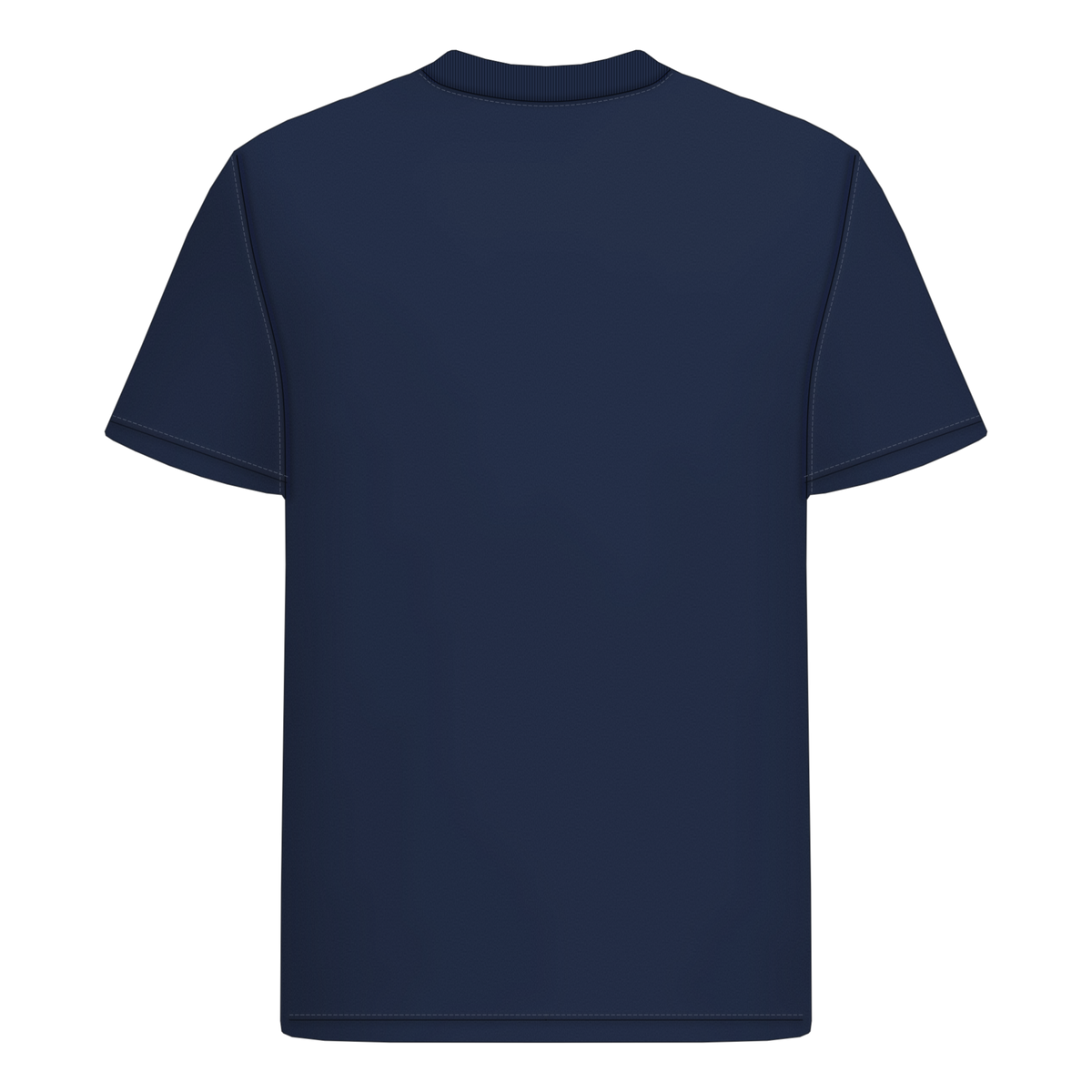 Authentic Shirt in Navy, Rückseite