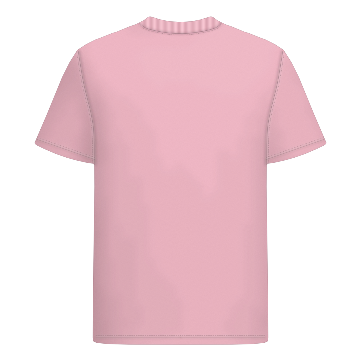 Authentic Shirt in Rosa, Rückseite