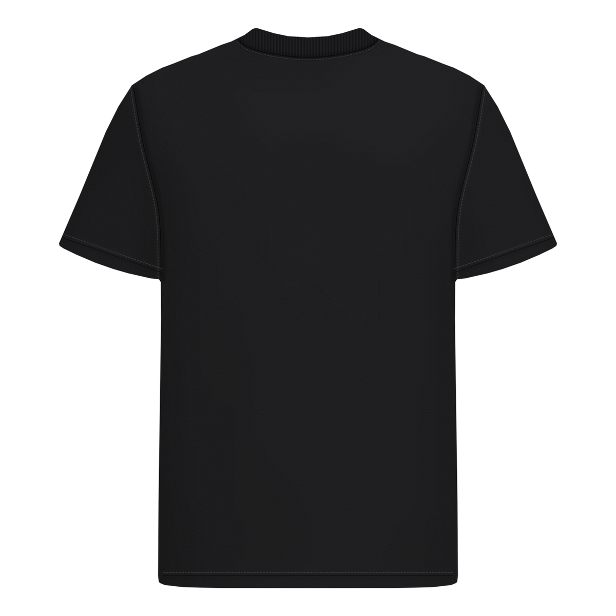 Authentic Shirt in Schwarz, Rückseite
