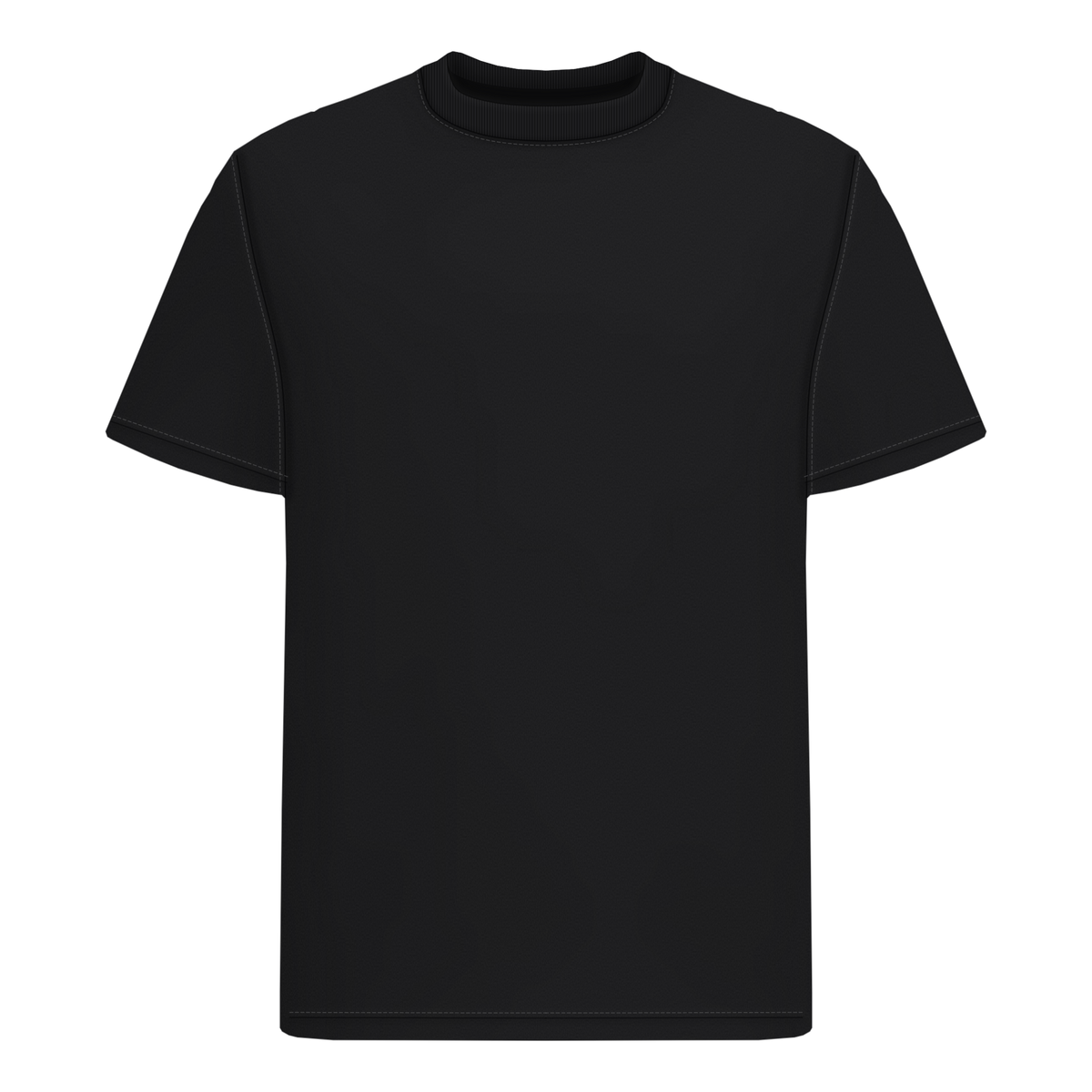 Authentic Shirt in Schwarz, Vorderseite