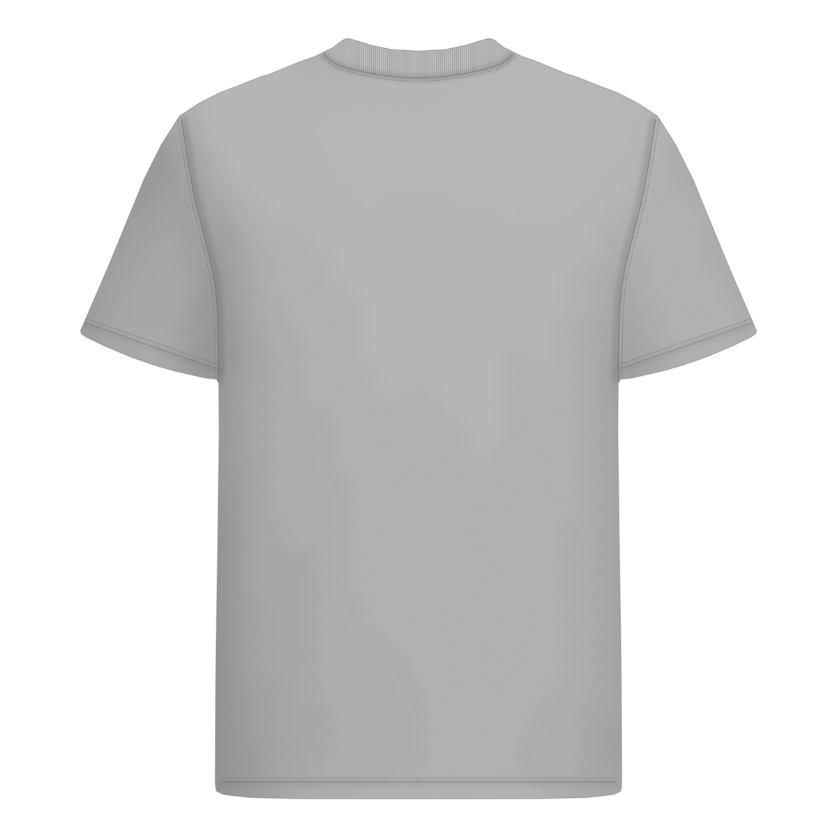 Authentic Shirt in Sport Grau, Rückseite
