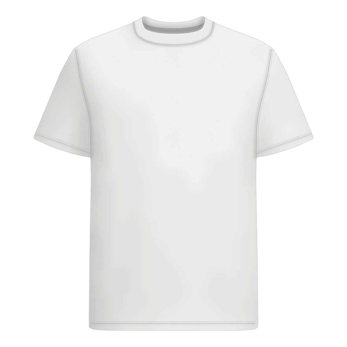 Authentic Shirt in Weiß, Vorderseite