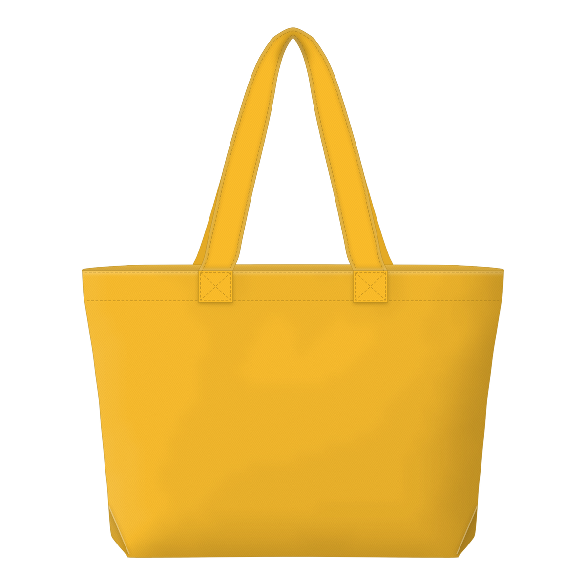 Shopper in Sonnengelb, Vorderseite