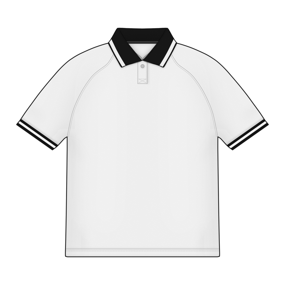 Trikot in Weiß, Vorderseite
